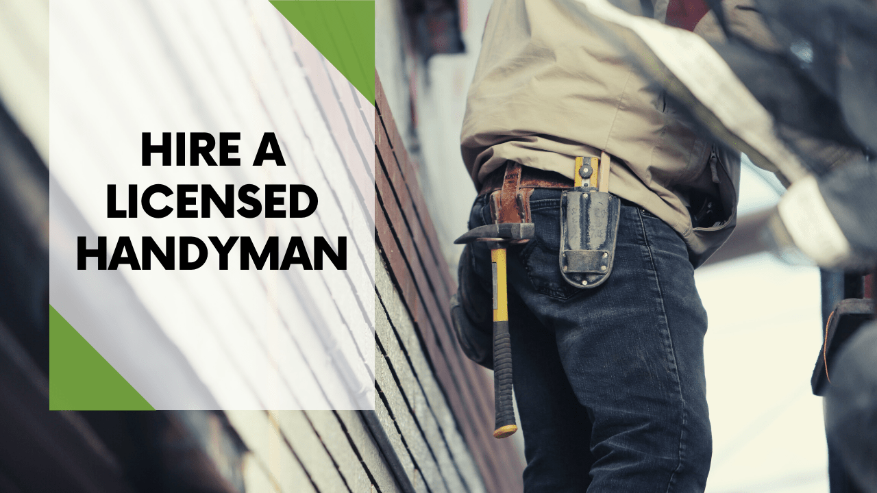 Do I Need to Hire a Licensed Handyman? Roseville Property Management - Article Banner